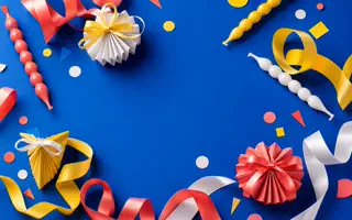Preview of the Color Pop invitation template