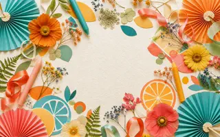 Preview of the Garden in Color invitation template