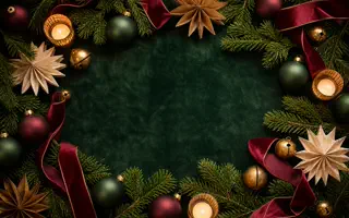 Preview of the Evergreen Glow invitation template